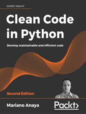 cover image of Clean Code in Python